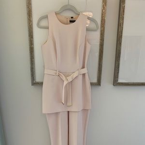 Miss Selfridge Pink Jumpsuit